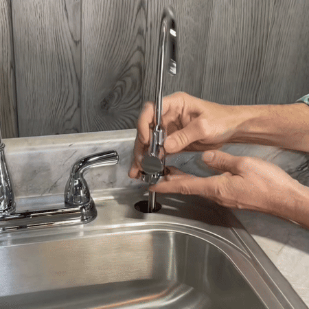 Install the faucet