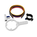 Reverse Osmosis Water Filter NU Aqua Platinum Series 6 Stage UV Ultraviolet 100GPD RO System - installation components