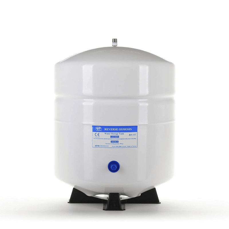 NU Aqua 4 Gallon Storage Tank - front of tank close up